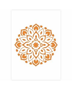 Mandala Stencil - Formato A4