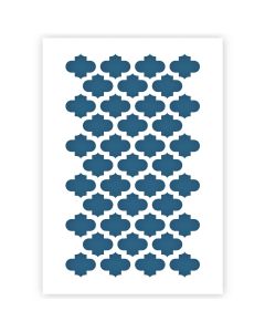 QBIX Stencil modello per piastrelle - formato A3