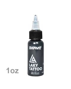 Radiant Colors inchiostro del tatuaggio Laky Smokey Black - 30ml