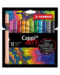 STABILO Cappi pennarelli set di 12 colori