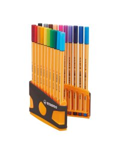 STABILO fineliner point 88 ColorParade set di 20
