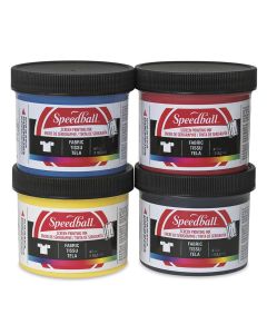 Speedball Set di inchiostri serigrafici a 4 colori