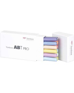 Tombow ABT PRO Set di marcatori di 12 colori pastello