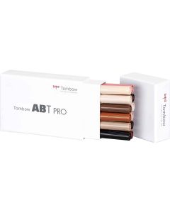 Tombow ABT PRO Set di marcatori di 12 colori per ritratti