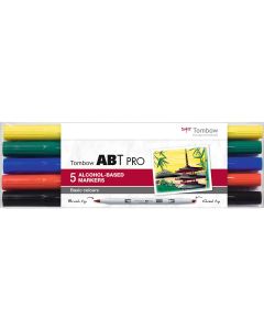 Tombow ABT PRO Marker set di 5 colori di base