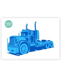 QBIX Stencil per camion A3 – 2 strati