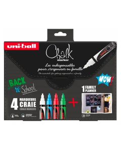 Uni-ball Kit planner famiglia con pennarello a gesso