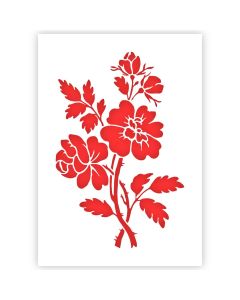 Modello di fiore in 3 dimensioni