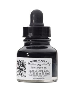 Winsor & Newton Inchiostro di china - bottiglia di pipetta 30ml