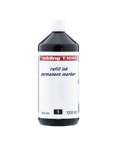 Edding inchiostro di ricarica per pennarelli indelebili - 1000ml