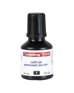 Edding inchiostro di ricarica per pennarelli indelebili - 25ml