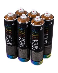 MTN Mega Colors - 6x pacchetto marrone