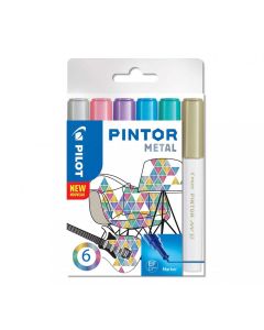Pilot Pintor Extra Fine Set metallico