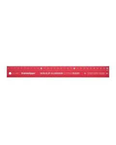 Transotype Righello in alluminio da 30 cm