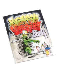 Urban Media Graffiti Libro da colorare
