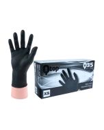 Qtop Nitril Guanti - 100 pezzi - Nero