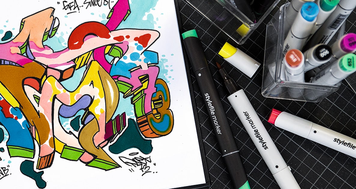 Stylefile Markers | Lo strumento per graffiti ideale per ogni artista!