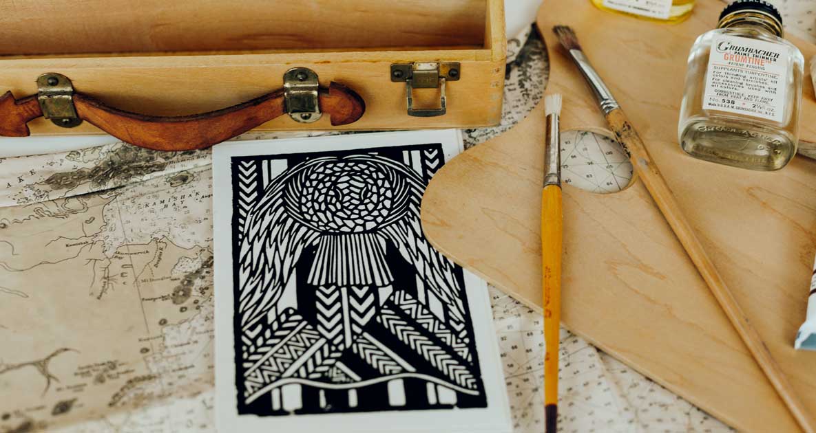 Creare un linoleum cut, come si fa?