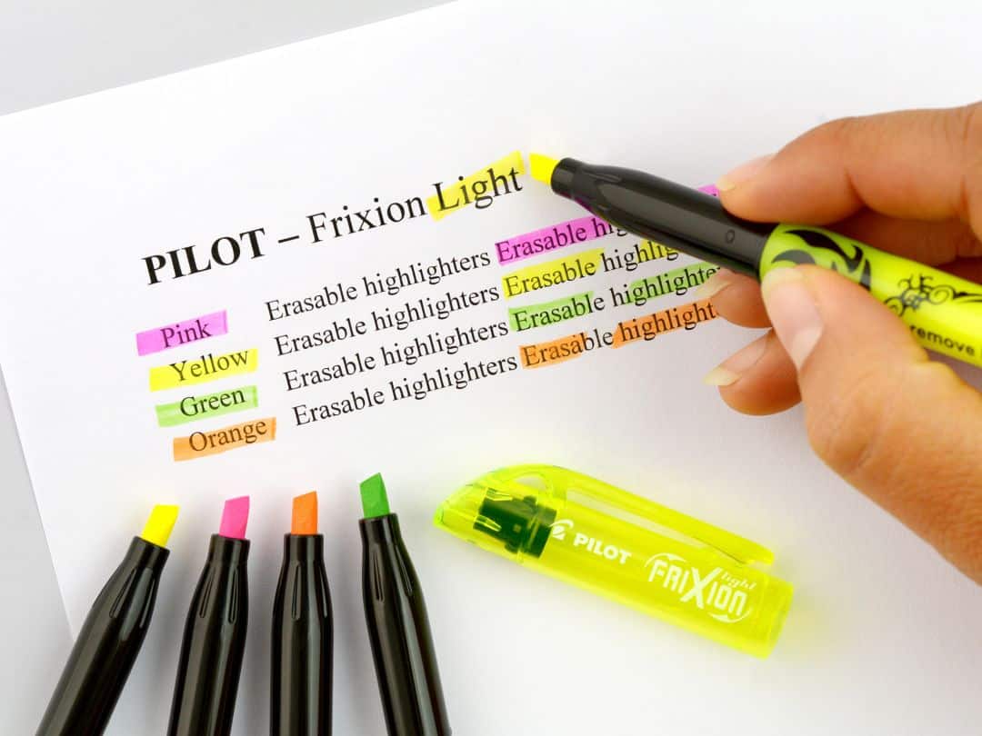 Frixion Light, il nuovo modo di evidenziare!