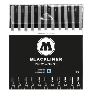Molotow Blackliner 11x set di pennarelli