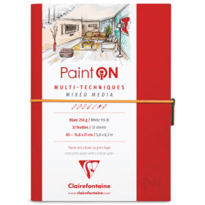 Clairefontaine Paint-ON Diario di viaggio - Bianco - Tecnica mista