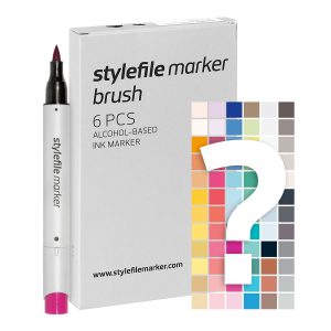 Stylefile Twin Marker Brush Set Da 6 Try Out