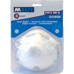M-Safe 6210 Maschera antipolvere FFP2 NR D con valvola di espirazione