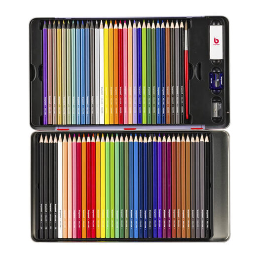 kleurpotloden Bruynzeel potloden kopen. Kleurpotloden set in blik van 70 stuks