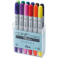 copic ciao markers set 12 kleuren
