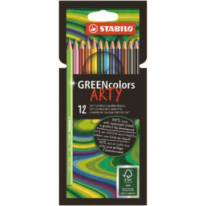 STABILO GREENcolors Matite colorate set di 12 colori