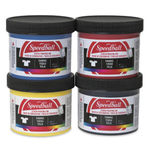 Speedball Set di inchiostri serigrafici a 4 colori