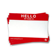 Hello my name is Stickers